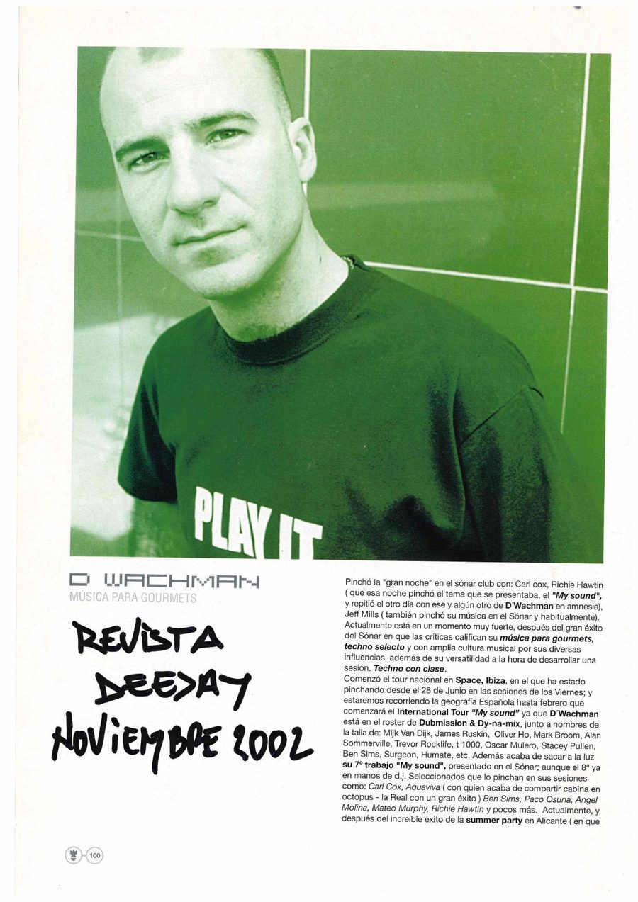 Revista Deejay Noviembre 2002
